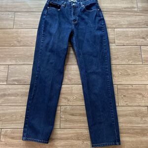Vintage Tommy Hilfiger Baggy Loose Fit Blue Denim Jeans 34x33 Skate Wide y2k
